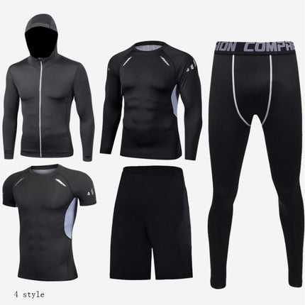 Fitness clothing suit basketball tights