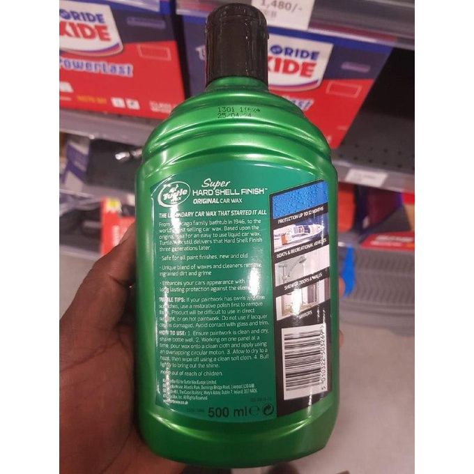 Turtle Wax Super Hard Shell Finish Original Car Wax Liquid