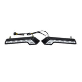 2-Piece Universal LED Car Daytime Running Daylight Front Fog Lamp