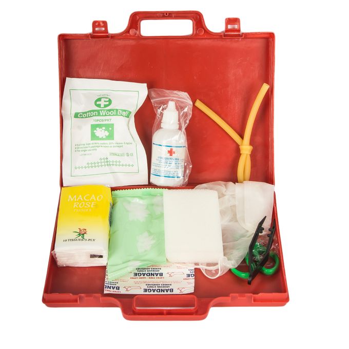 First Aid Kit Red