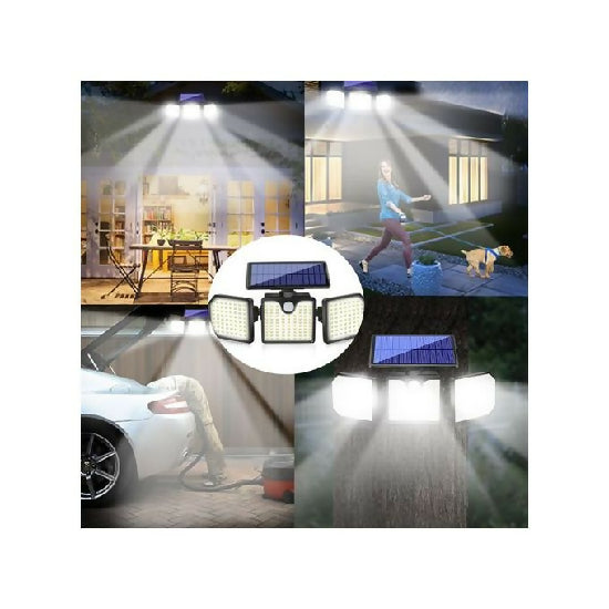 Solar Wall Lamp Street Lamp Lighting Outdoor Human Body Infrared Sensor Light