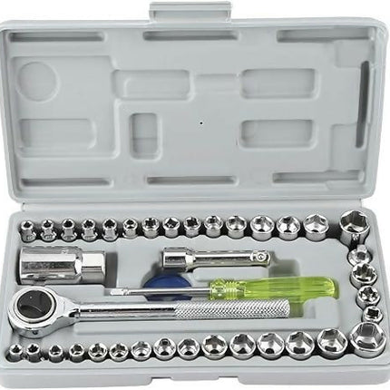 40 Pcs Combination Socket Wrench Set