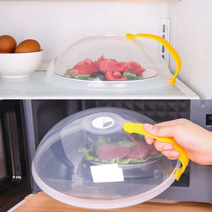 Microwave Cover for Foods, BPA Free Microwave Plate Cover with Adjustable Steam Vents