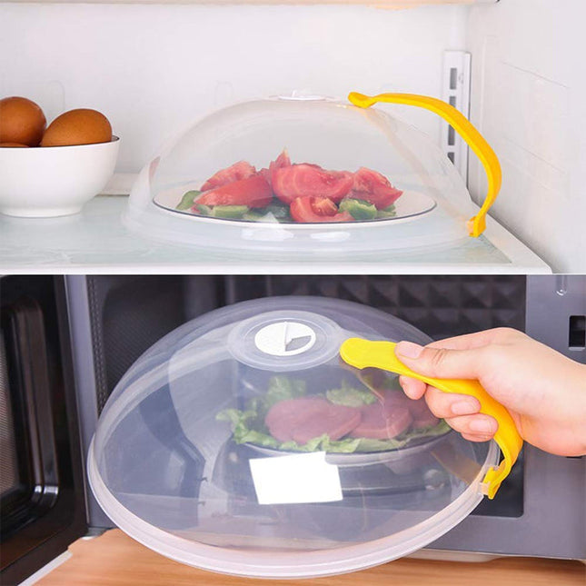 Microwave Cover for Foods, BPA Free Microwave Plate Cover with Adjustable Steam Vents