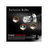 2pcs 55W H4 HID Bi-Xenon HI/LOW Headlight Bulbs Conversion Kit 3000-12000K