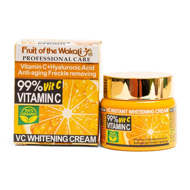 Fruit of the Wokali-Vitamin C Whitening Cream with Hyaluronic Acid