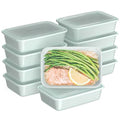 Bentgo Prep Meal Prep Containers with Lids, 20 Piece, PFAS & BPA-Free | 4-Cup Capacity, Portion Control, Stackable, Microwave - Color: Mint