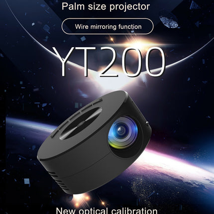 Household Portable Small Mobile Phone Wired Same Screen Projector