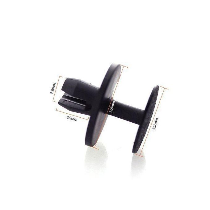 10-Piece Panel Trim Fastener Clips 51481938725 for BMW 3/5/7 Series
