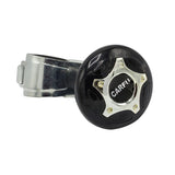 Car Steering Wheel Spinner Knob Power Handle Ball Hand Universal Black Metal ABS