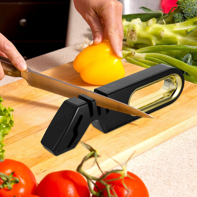 Generic 4 Stages Sharpening Tool For All Of Kitchen Outdoor Pocket And Scissors
