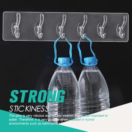 Double Face Silicone Waterproof Transparent Adhesive Hook