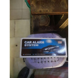 Car Alarm System Remote Door Lock Central Locking Warning Siren 2 Remote Keys