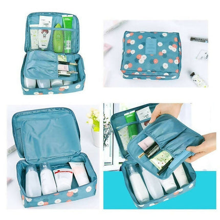 Big Size Make Up Bag Organizer, Multifunction travel Cosmetic Bag Women Toiletries Storage Case
