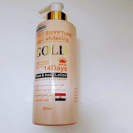 Pure Egyptian Magic Whitening Gold Face And Body Lotion
