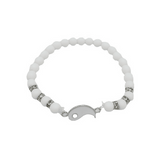 Yin Yang Tai Chi Bagua Natural Stone Beaded Bracelets for Couples & Friends