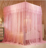 Hommy 4-Stand Mosquito Repellent Net Tent for 4x6 Bed