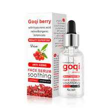 Goqi Berry Hyaluronic Acid, Retinol Soothing Anti-Aging Face Serum (30ml)