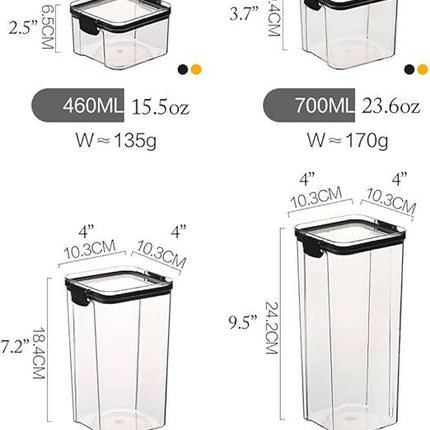Acrylic Storage Container 700ml