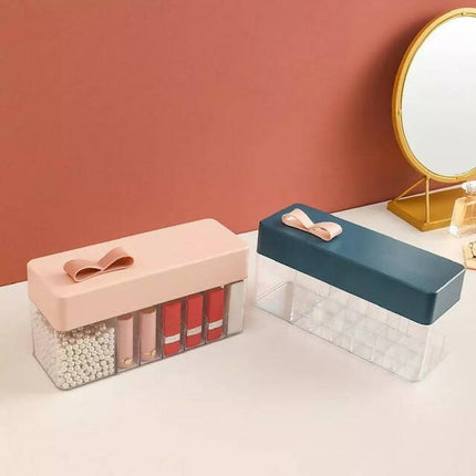 Lightweight 18+1 Lipsticks Storage Container with Divided Structure Design, Dust-proof, Durable