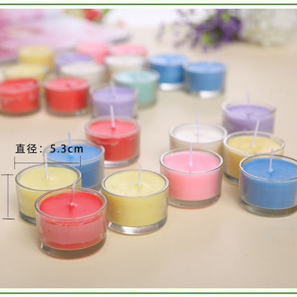 Scented Candles, Scented Candles Set for Home Decor, Unique and Beautiful Romantic Smokeless Dinner Candles - Set of 6pcs