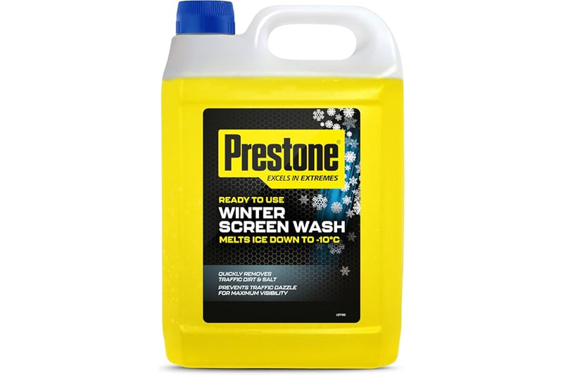 Prestone Screenwash Ready to Use, Winter Formula, 5 L Bottle