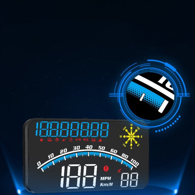 Automotive Universal Overspeed Alarm High-definition Digital Tachometer