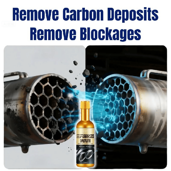 Engine Fuel System Cleaner and Catalytic Converter Smoke Remover 120ml