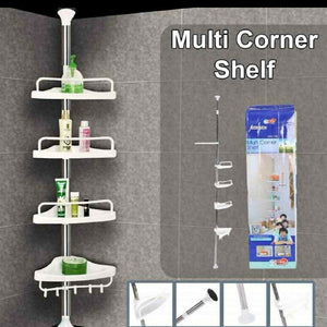 Telescopic Bathroom Corner Shelf Shower Caddy