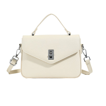 Fashion Casual All-match Commute Cowhide Portable Shoulder Messenger Bag