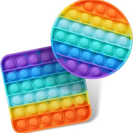 Pop It Kids Toys, Stress Relief Silicone Pressure Relieving Toys,Squeeze Toys for Kids, Children Adults