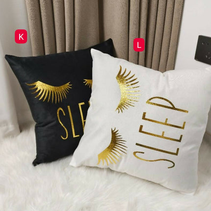 Throw pillow cushion covers