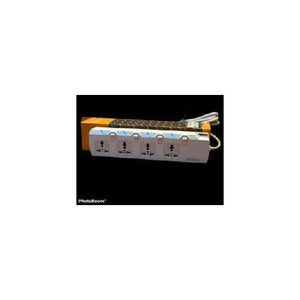 Carl & Gilberts 4 Way Heavy Duty Extension Multi Socket With Surge