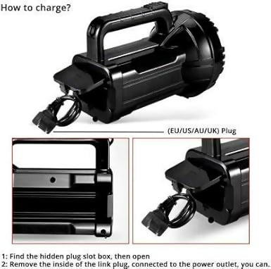 Light Portable Rechargeable Search Light