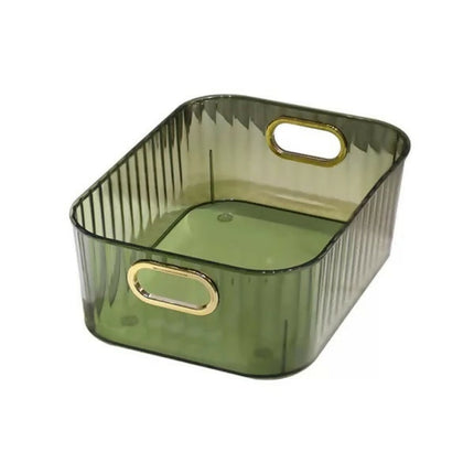 Desktop cosmetic storage container