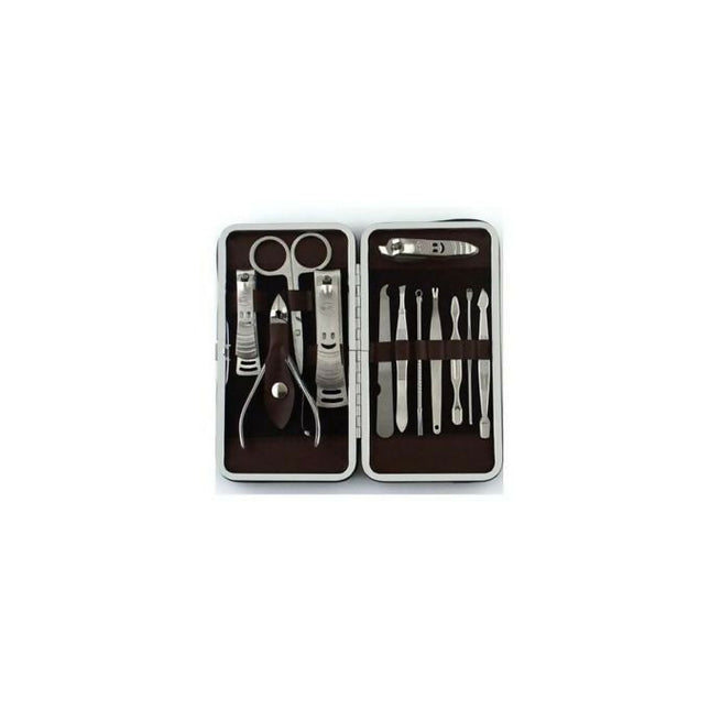 Manicure & Pedicure Set Kit-Home, Salon& Nail Parlour12pcs