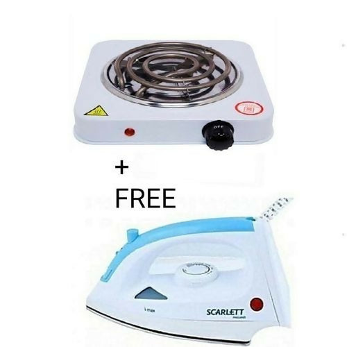 Electric Cooker + FREE STEAM IRON BOX