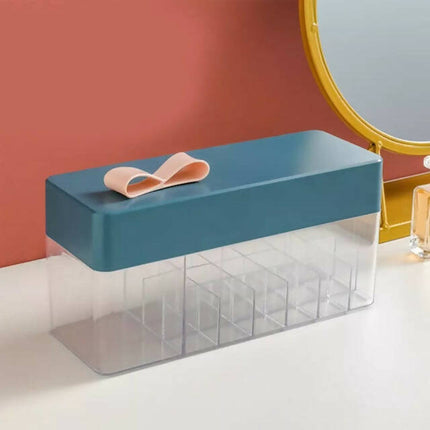 Lightweight 18+1 Lipsticks Storage Container with Divided Structure Design, Dust-proof, Durable