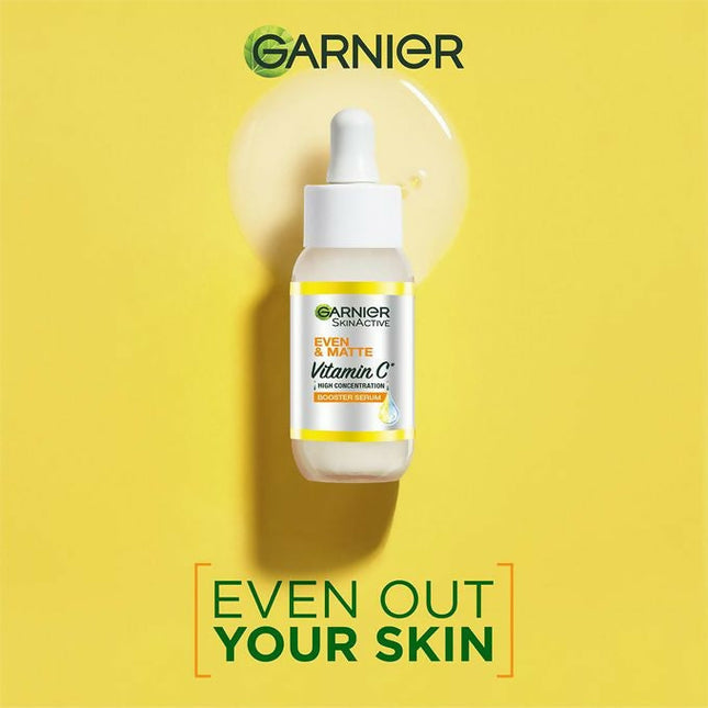 Garnier Even & Matte Vitamin C Booster Serum – (30ml)
