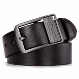 Men's Needle Buckle Belt Retro Casual Business PU Leather Minimalist Design 47-51 Inch