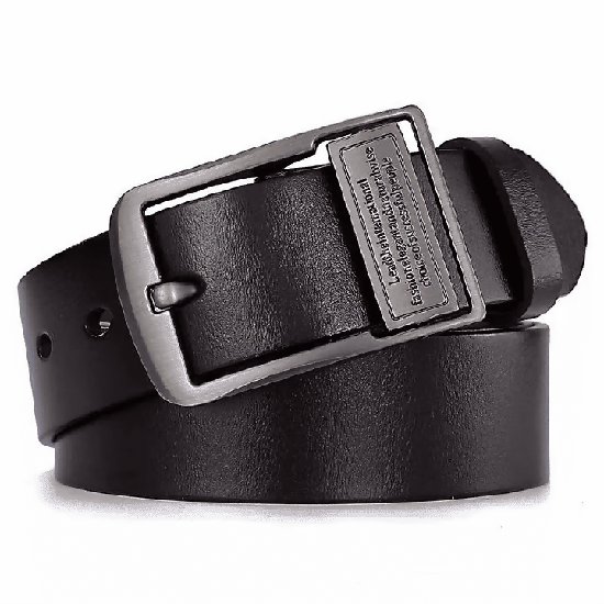Men's Needle Buckle Belt Retro Casual Business PU Leather Minimalist Design 47-51 Inch