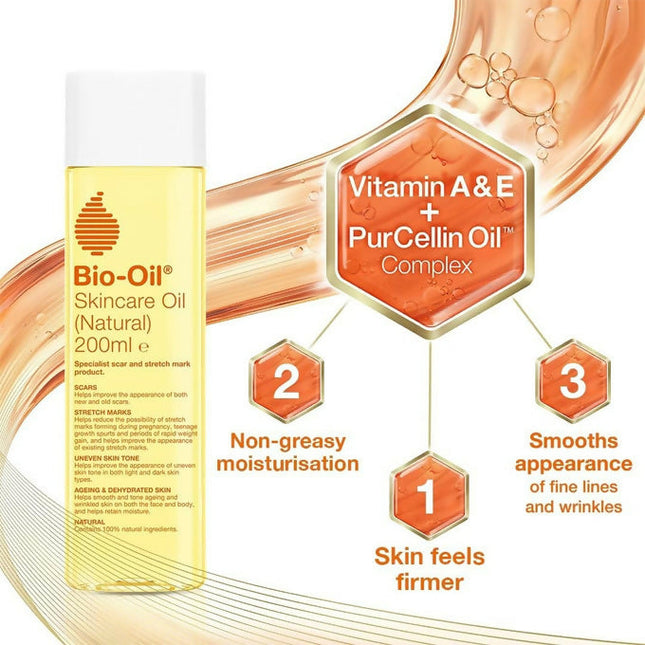 Bio-Oil Natural Skincare Oil (200ml)