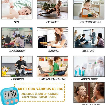 Kitchen Timer Digital Cooking Timer
