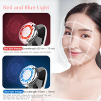 ANLAN EMS Facial Massager Face Lifting Deep Cleaning LED Light Skincare Skin Tighten Hot Cool Compress Skin Care Beauty Device