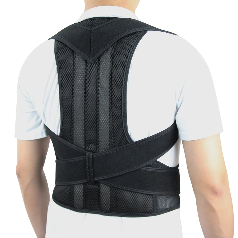 Back Posture Corrector Adult Back Support Shoulder Lumbar Brace Health Care Support Corset Back Belt