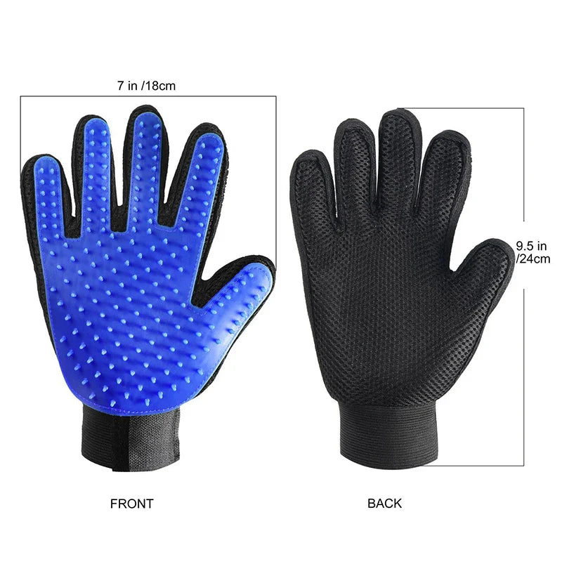 Silicone Pet Brush Dog Cat Glove Cat Cleaning Gentle Efficient  Pet Soft Cat Grooming Glove Dog Bath Supplies Pet Glove Combs (Copy)