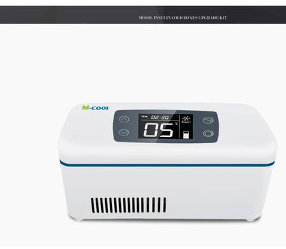 Travel Medication Insulin Cooler Case Mini Battery Powered Diabetes Portable Box Insulin Refrigerator With LCD Display