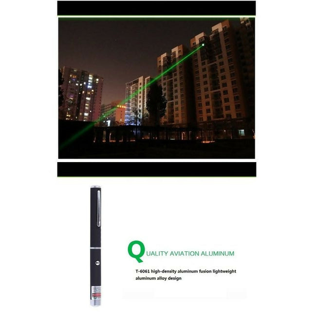 Laser Light Pointer 5MW High Power Green Dot Sight Pen Powerful Lazer Meter 530Nm
