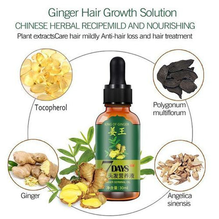 Aichun 7 Days Hair Tonic, Growth Oil, Ginger ,anti-hair Loss