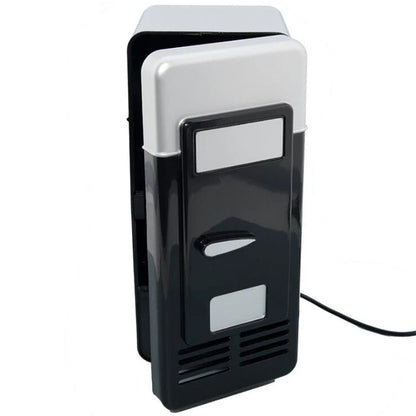 Energy Saving Eco-Friendly 5V 10W USB Car Portable Mini Drink Cooler Car Boat Travel Cosmetic Fridge Iced Beverage Refrigerator